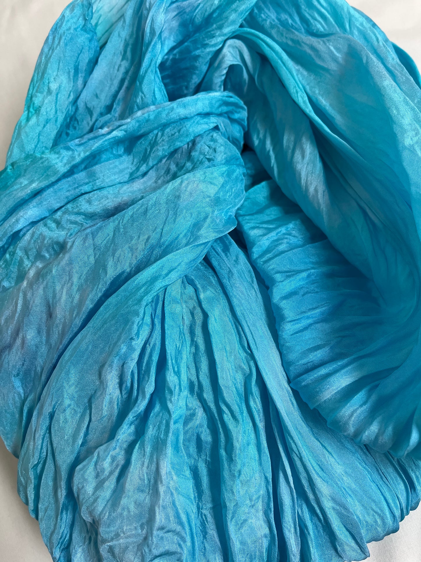 The “Activity Scarf” - hand-dyed silk scarf - $125