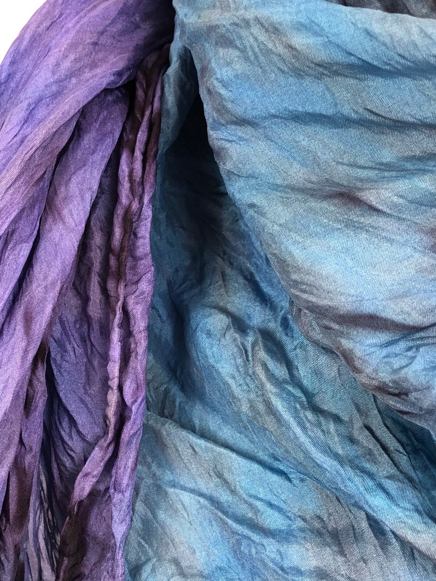 The “Activity Scarf” - hand-dyed silk scarf - $125