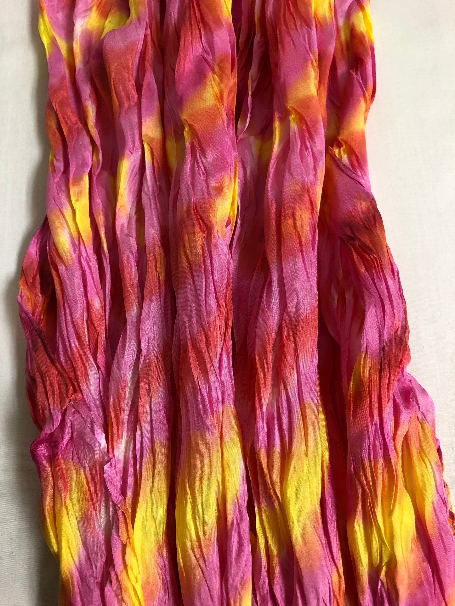 The “Activity Scarf” - hand-dyed silk scarf - $110