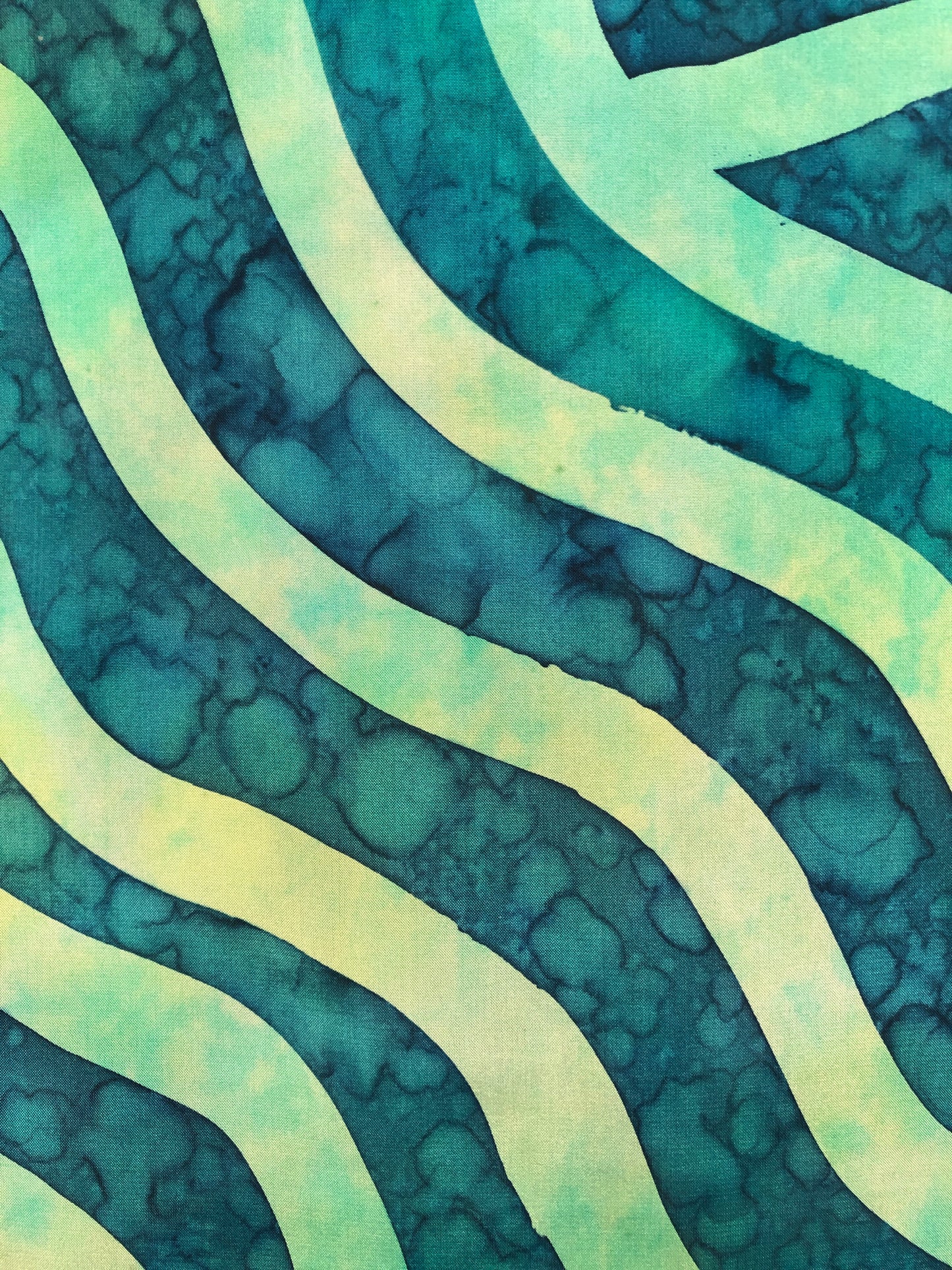 “Tropical Sandbar" - Hand-dyed Silk Scarf - $125